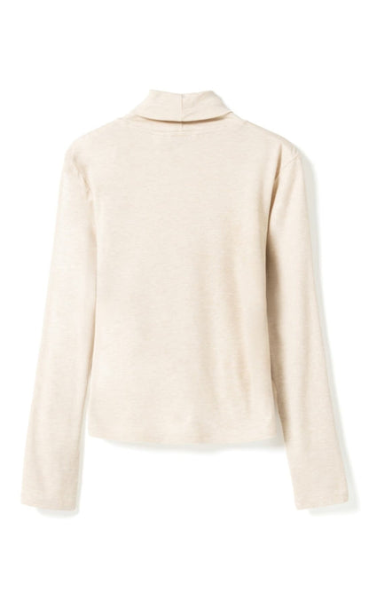 Noella Bluse - Maritza - Oatmeal Melange