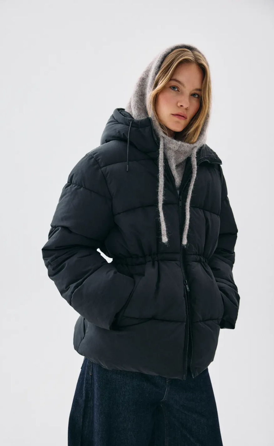 Noisy May Jakke - Rosy Puffer - Black