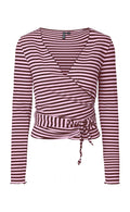 Pieces Bluse - Layla - Tawny Port Pink Tulle
