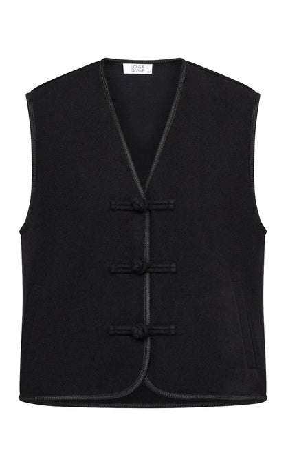 Love & Divine Vest - Love1665 - Black