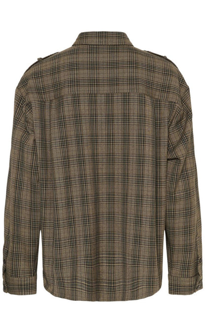 Gestuz Skjorte - Alizia - Brown Check