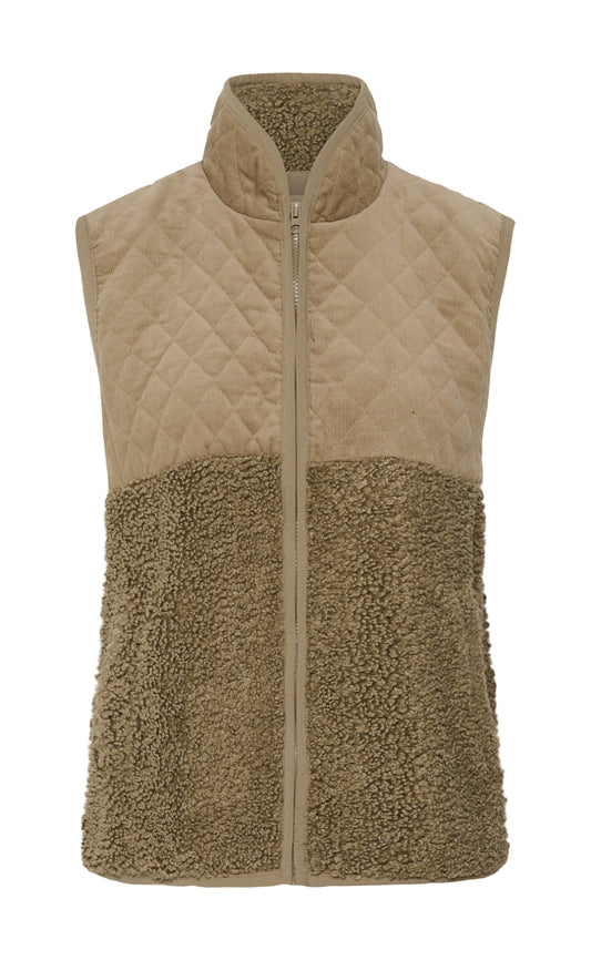 Culture Vest - Lenia - Timber Wolf