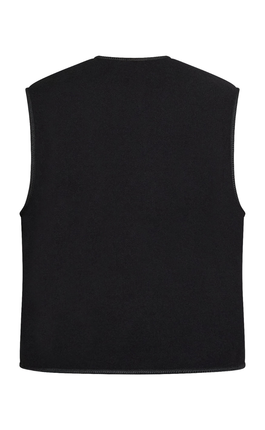 Love & Divine Vest - Love1665 - Black