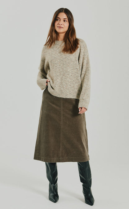 Freequent Nederdel - Cordy Long - Morel