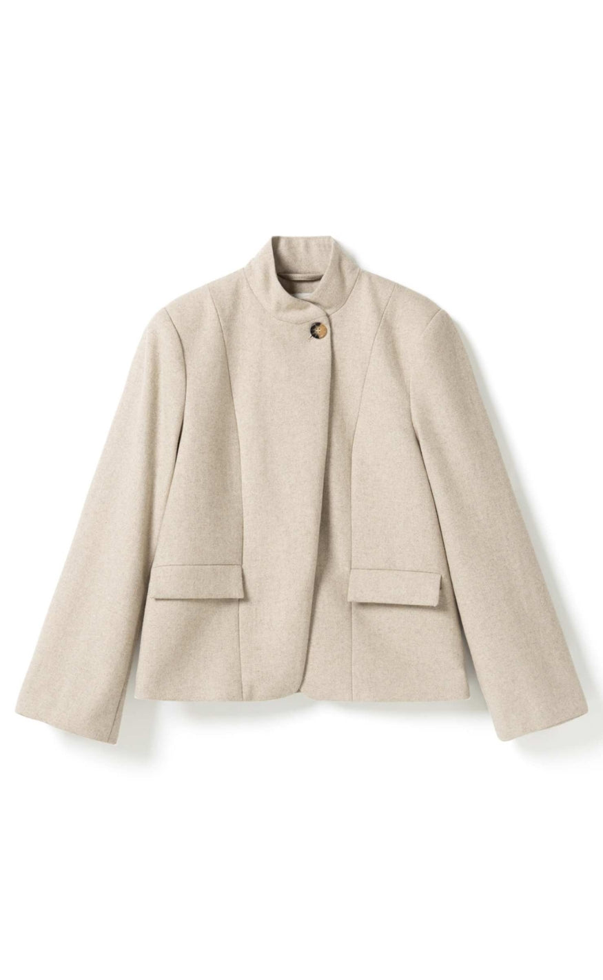 Noella Blazer - Monique - Oatmeal Melange
