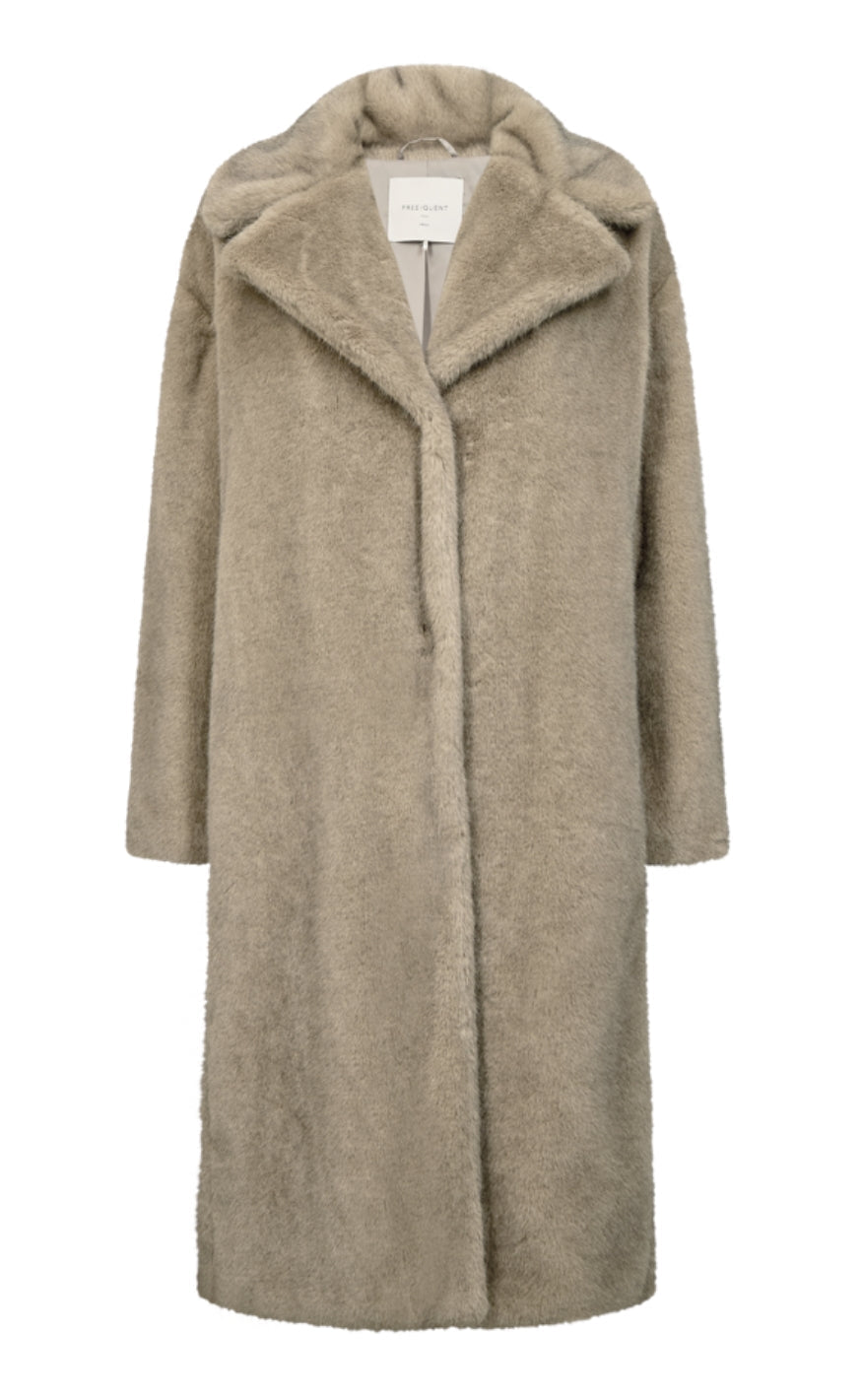 Freequent Jakke - Minky - Silver Mink