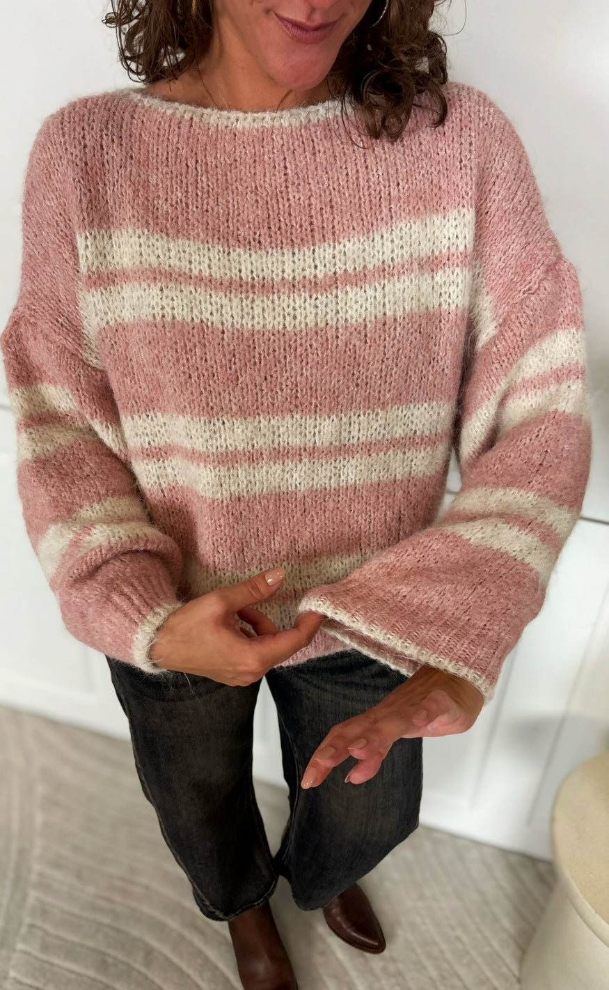 Marta Du Chateau Strik - Avellina - Rosa/Beige