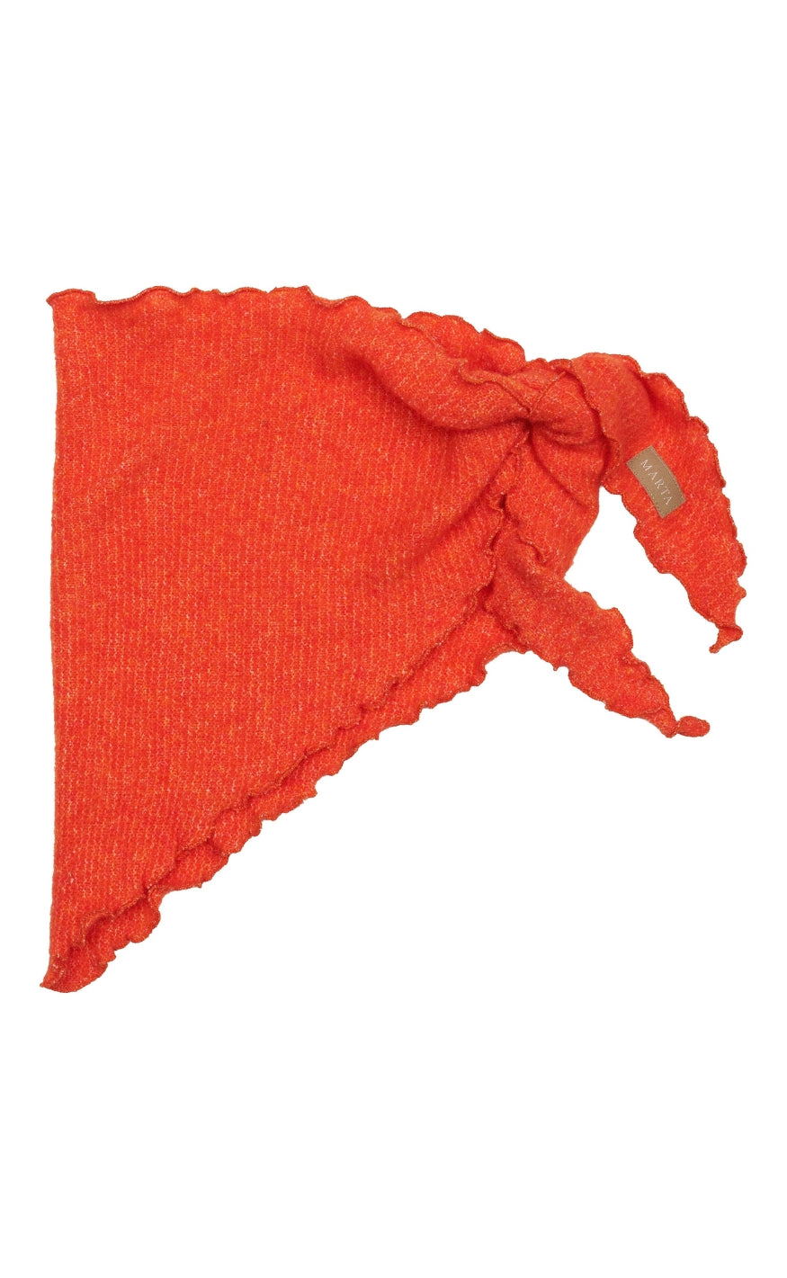 Marta Du Chateau Tørklæde - Agnete - Orange