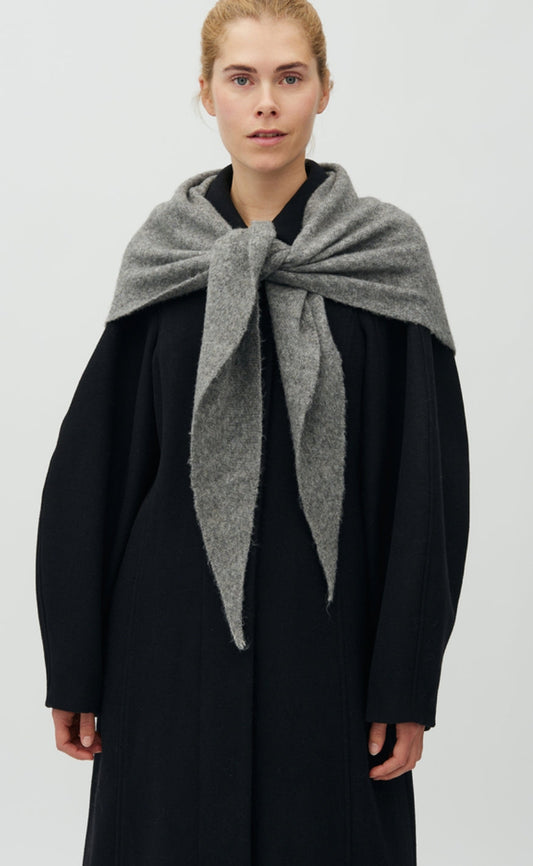 MbyM Tørklæde - Sevyn-M - Medium Grey Melange