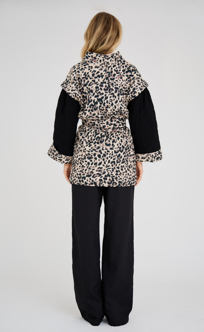 A-View Jakke - Katie - Leopard