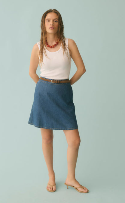Culture Nederdel - Nua Arpa - Dark Blue Wash