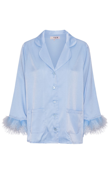 A-View Skjorte - Brady - Light Blue