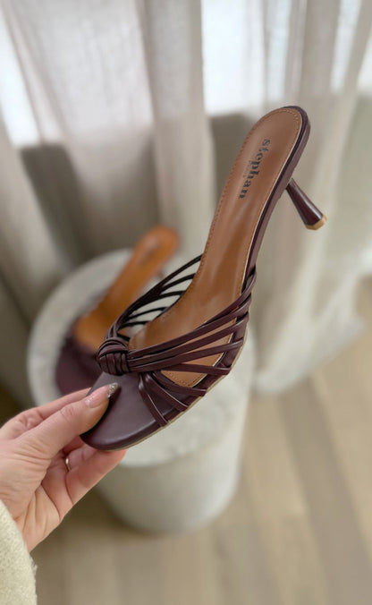 Chosen Stiletter - Laura - Burgundy