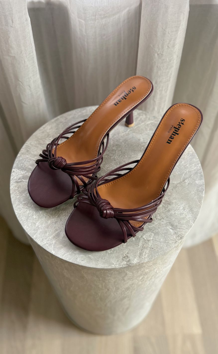 Chosen Stiletter - Laura - Burgundy