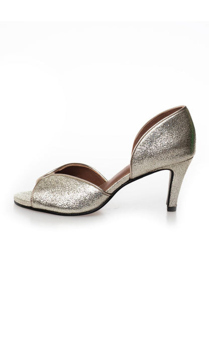 Copenhagen Shoes Stiletter - Love And Peace - Platino