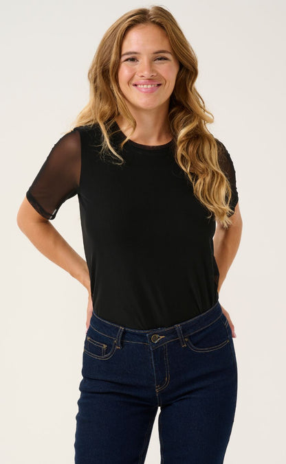 Culture Bluse - Calli Melida - Black