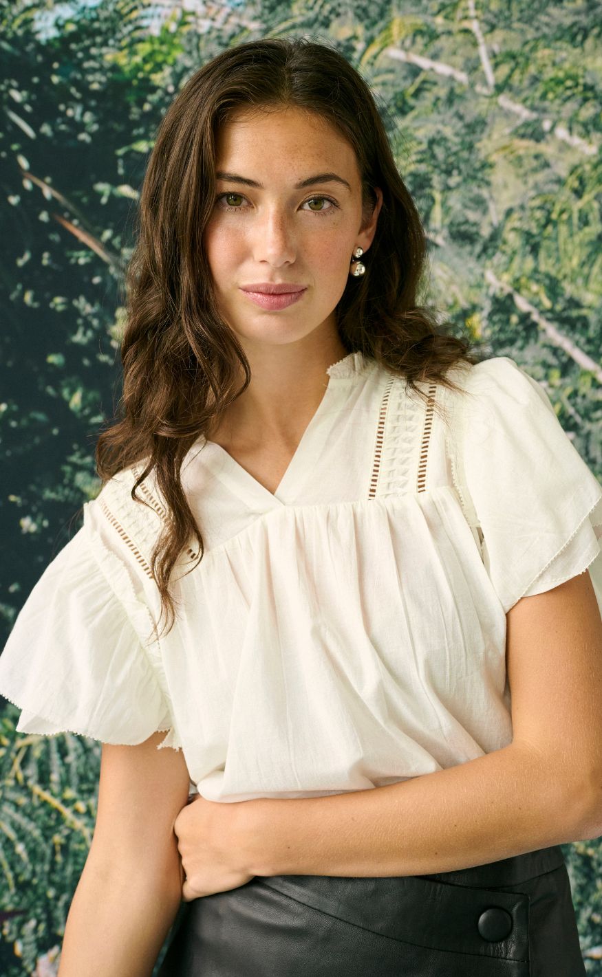 Culture Bluse - Catinka - Spring Gardenia