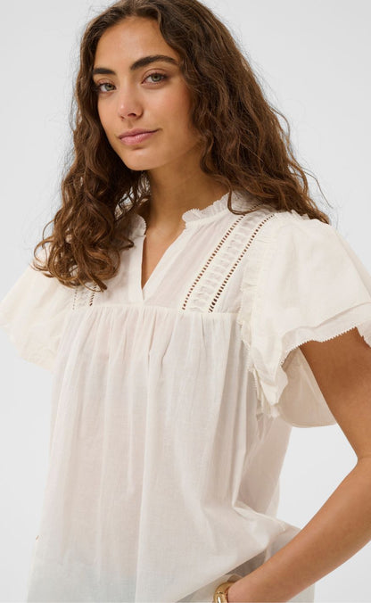 Culture Bluse - Catinka - Spring Gardenia
