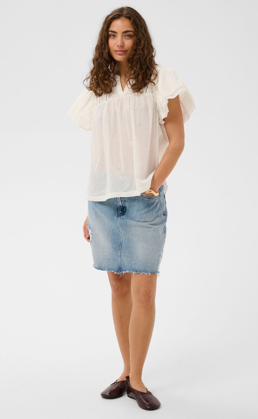 Culture Bluse - Catinka - Spring Gardenia