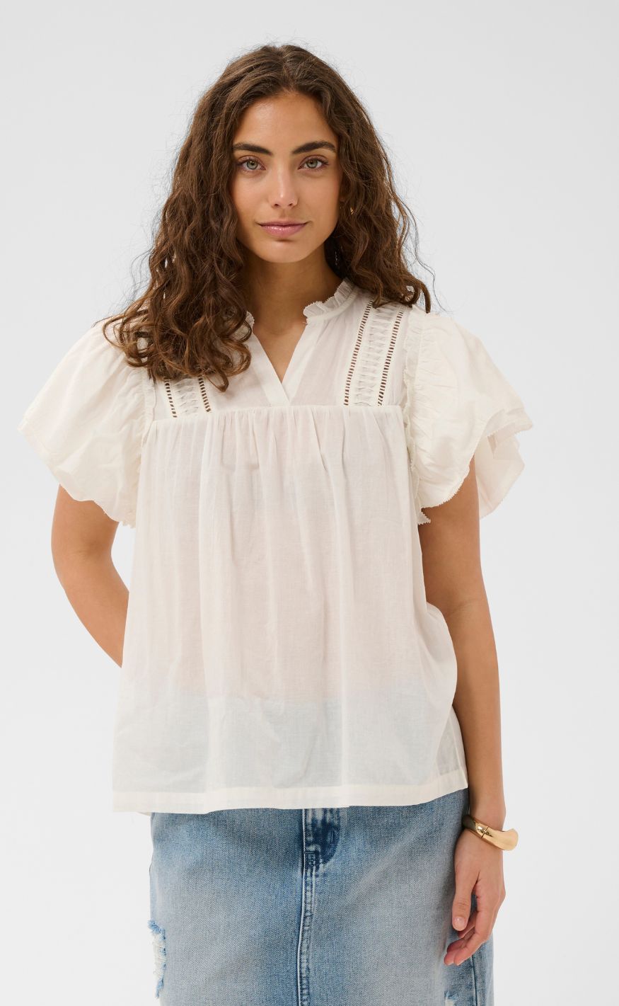 Culture Bluse - Catinka - Spring Gardenia