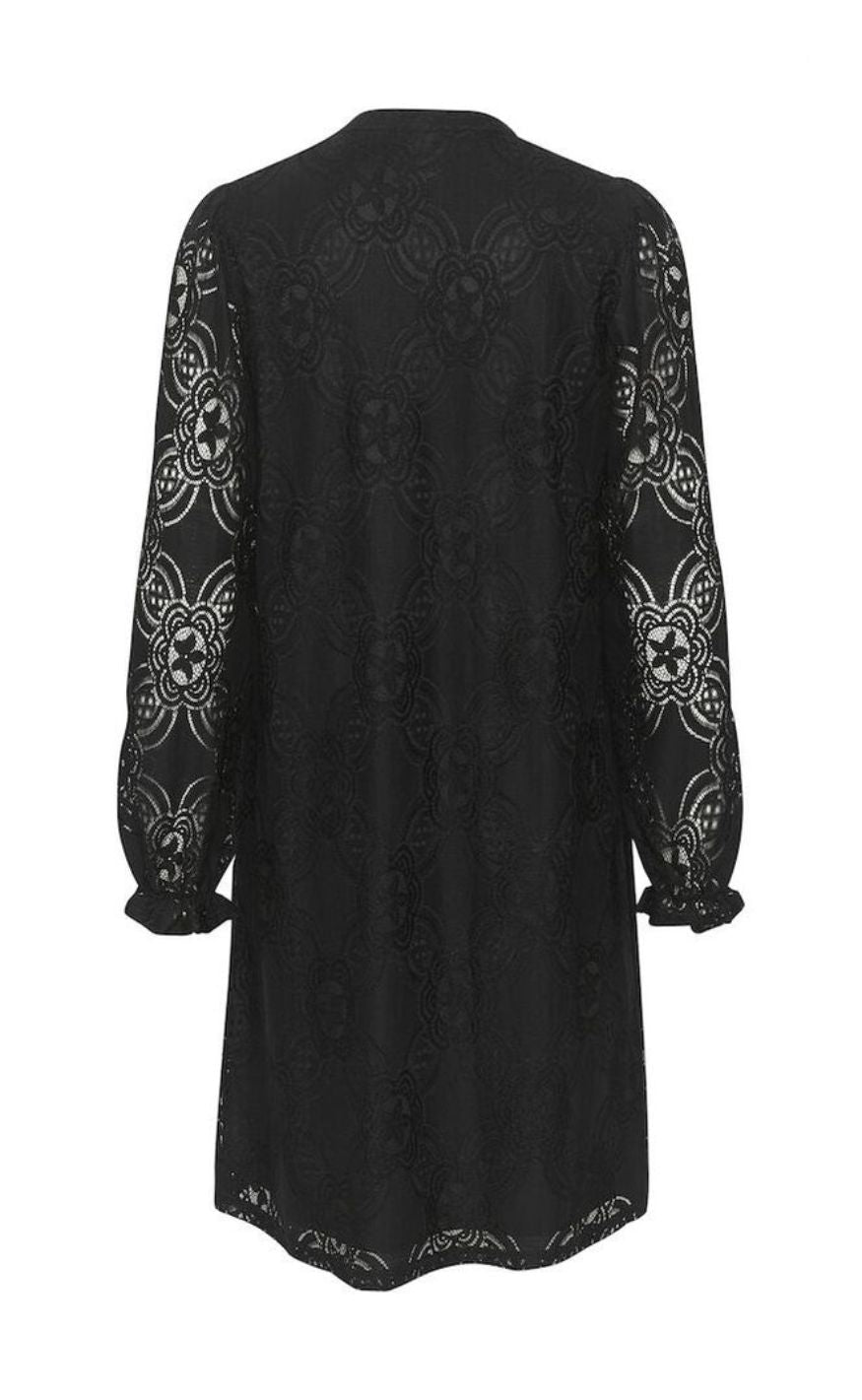 Culture Kjole - Olu LS - Black