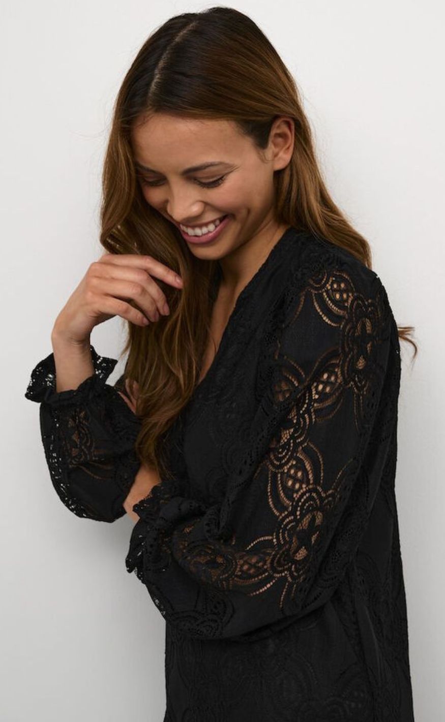 Culture Kjole - Olu LS - Black