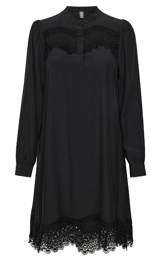 Culture Kjole - Tiffany - Black