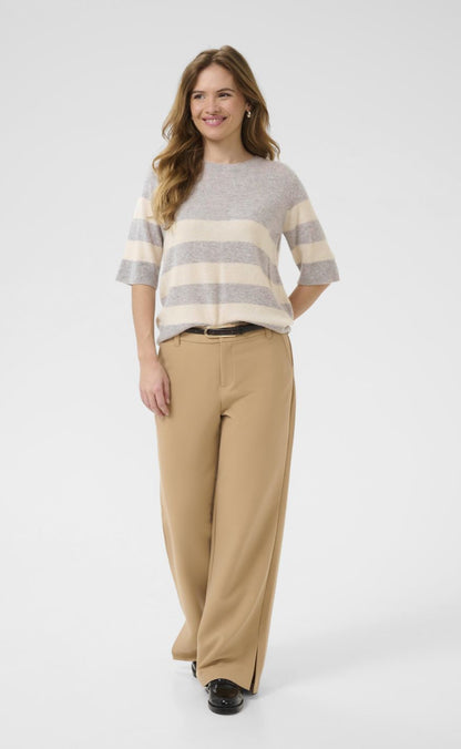 Culture Pullover - Callie Arrow Stripe - Grey Melange/Whitecap Stripe