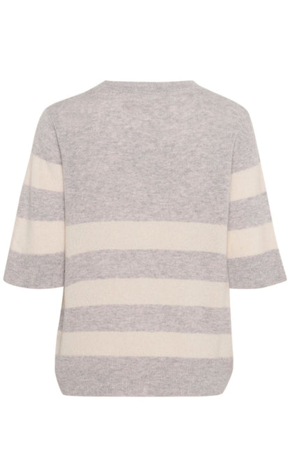 Culture Pullover - Callie Arrow Stripe - Grey Melange/Whitecap Stripe