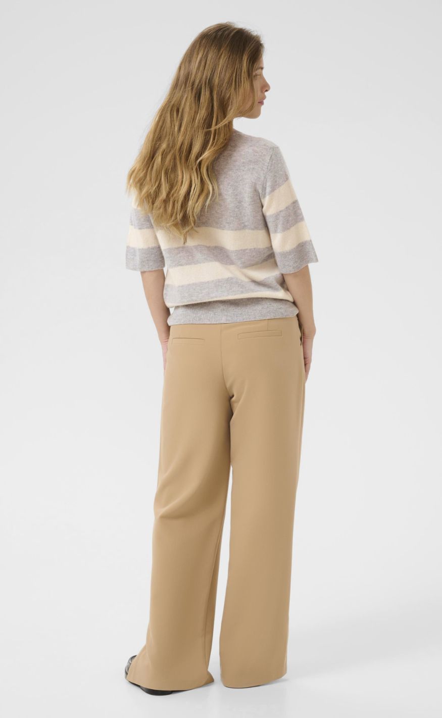 Culture Pullover - Callie Arrow Stripe - Grey Melange/Whitecap Stripe