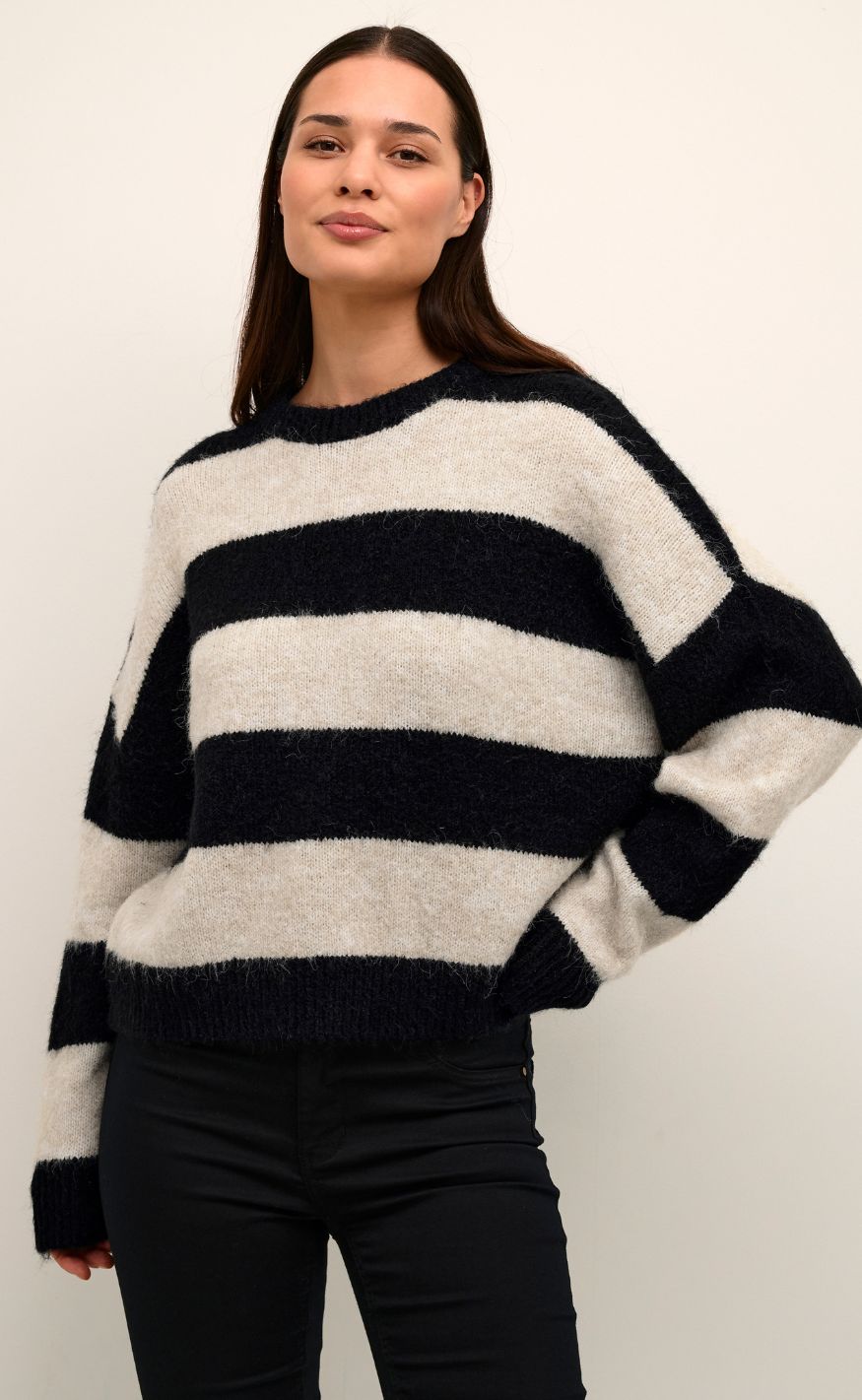 Culture Pullover - Kimmy - Oyster Gray Melange