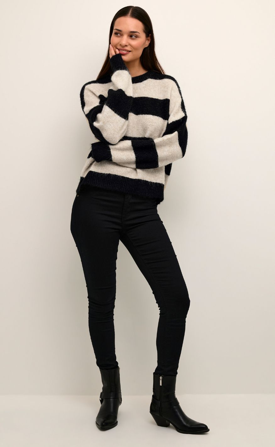 Culture Pullover - Kimmy - Oyster Gray Melange