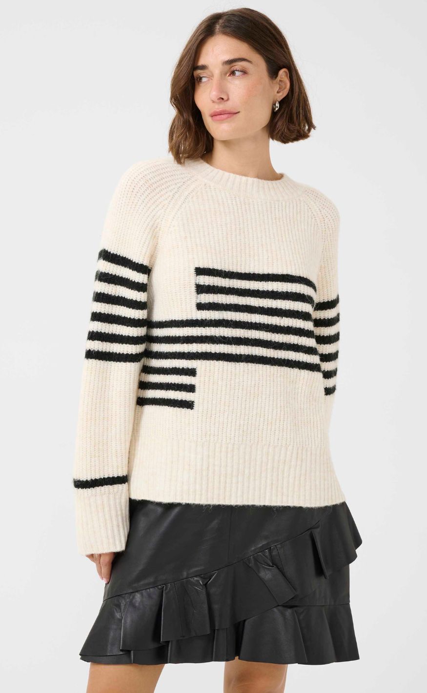 Culture Pullover - Nicky Kimmy - Whitecap/Black