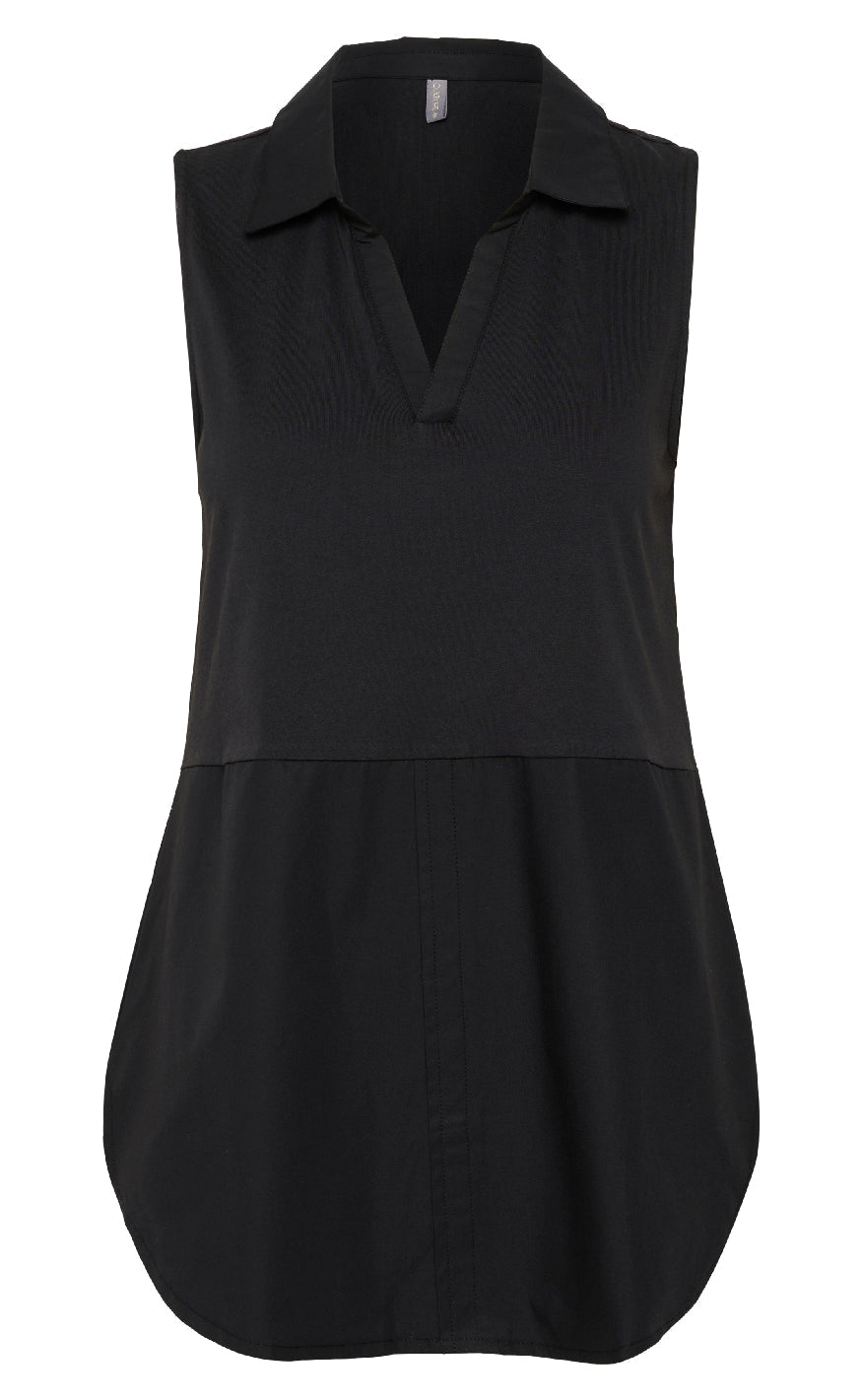 Culture Top - Delphina Collar - Black