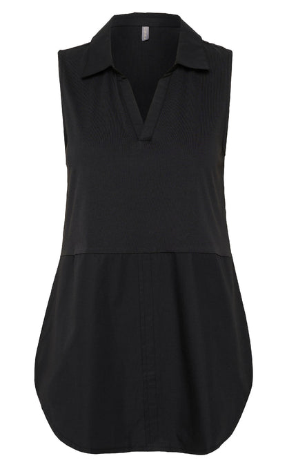 Culture Top - Delphina Collar - Black