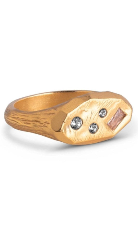 ENAMEL Copenhagen Ring - Aia - Gold Colour