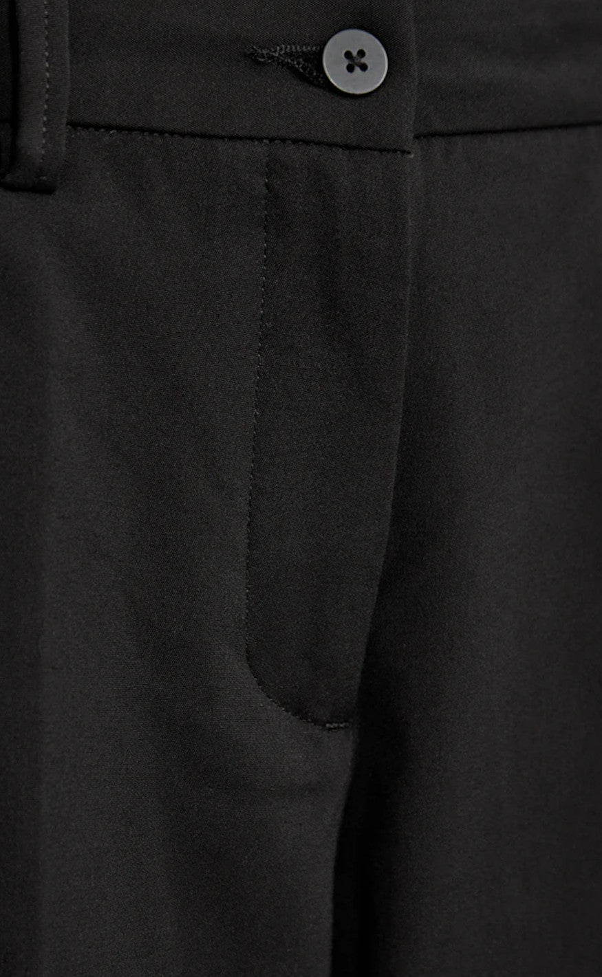 Freequent Bukser - Isadora Wide - Black