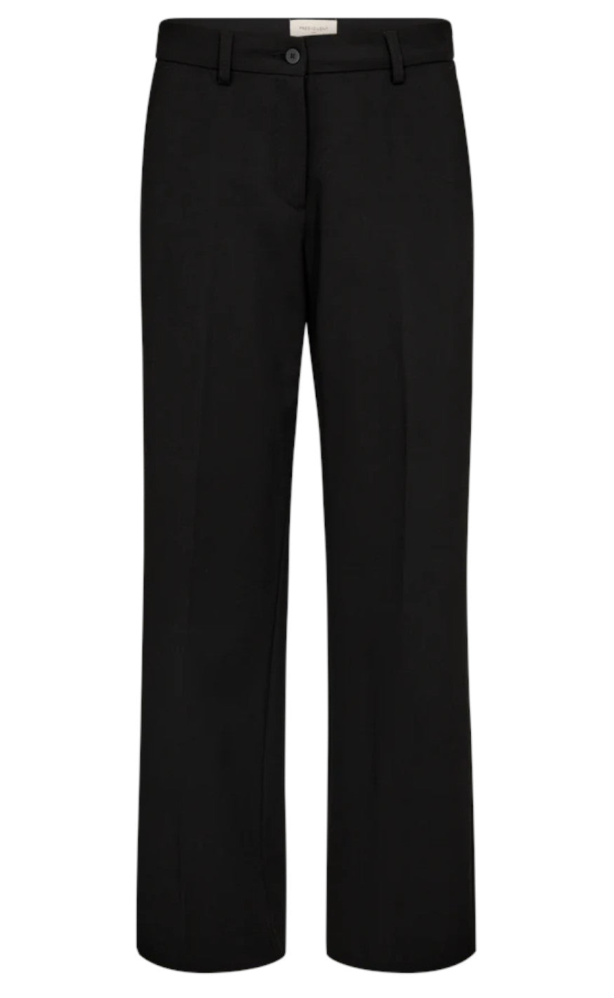 Freequent Bukser - Isadora Wide - Black