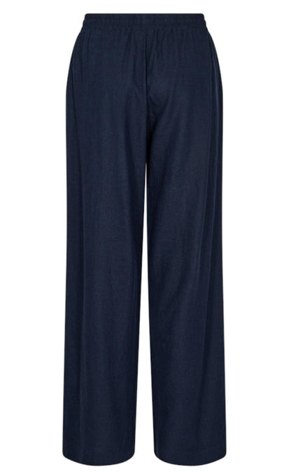 Freequent Bukser - Lava  - Navy Blazer