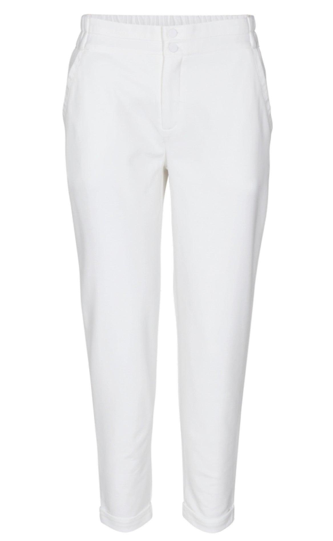 Freequent Bukser - Nanni Ankle - Brilliant White