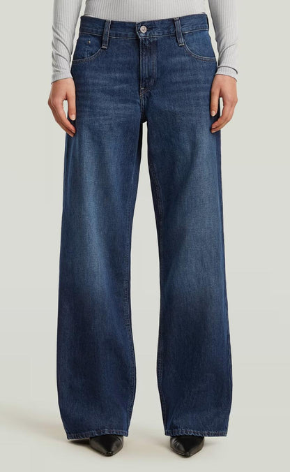 G-STAR Bukser - Judee Loose - Worn In Indigo Veil