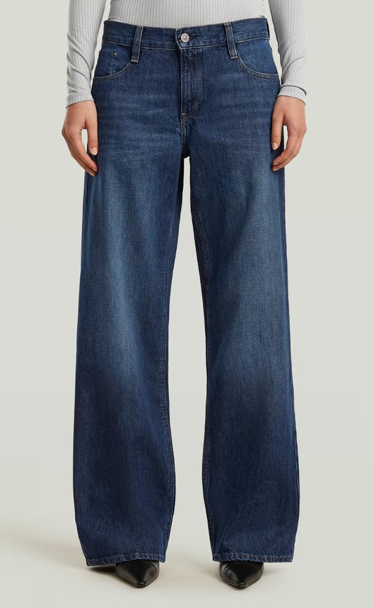 G-STAR Bukser - Judee Loose - Worn In Indigo Veil