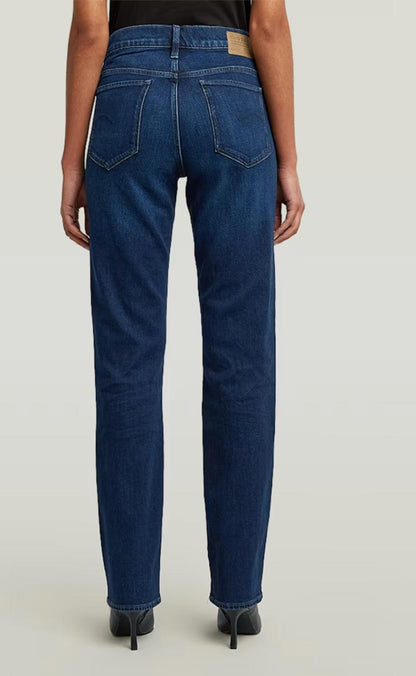 G-STAR Bukser - Strace Straight - Worn In Aster Blue
