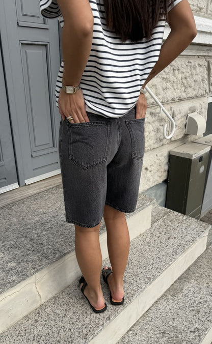 G-STAR Shorts - Viktoria Bermuda wmn - Faded Eolith Grey