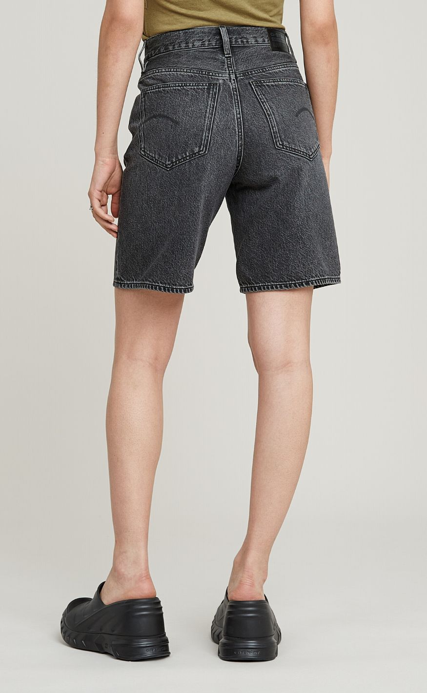 G-STAR Shorts - Viktoria Bermuda wmn - Faded Eolith Grey