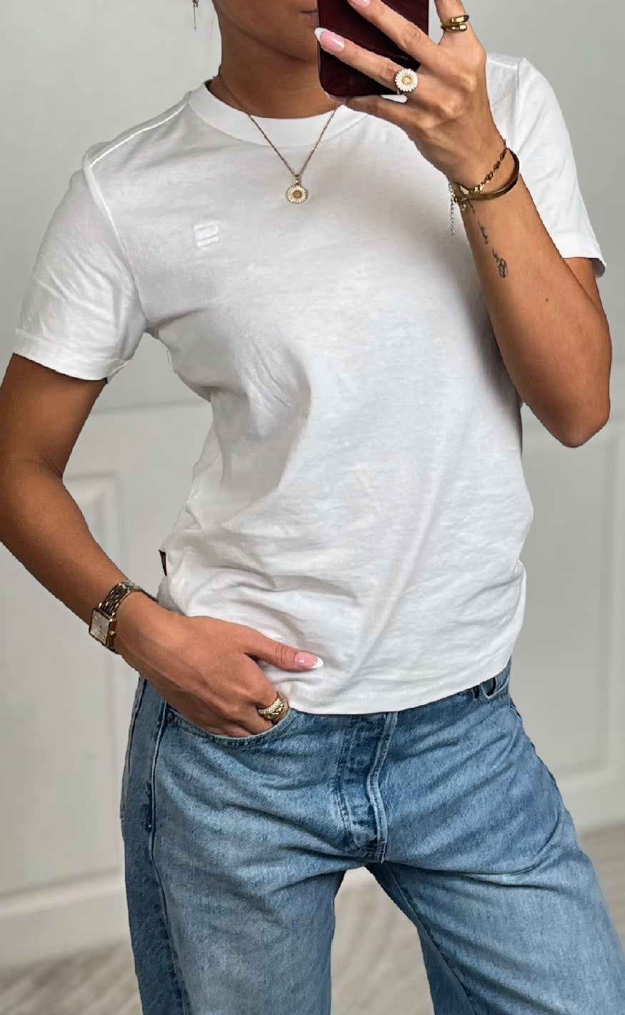 G-STAR T-Shirt - Nifous - White