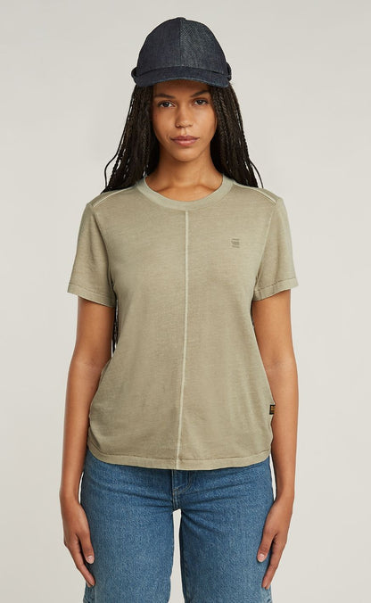 G-STAR T-Shirt - Overdyed r t wmn - Light Toggee GD