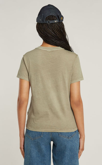 G-STAR T-Shirt - Overdyed r t wmn - Light Toggee GD