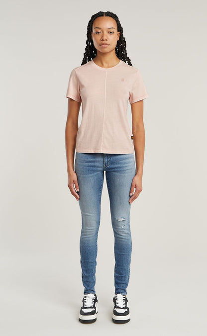 G-STAR T-Shirt - Overdyed r t wmn - Liquid Pink GD