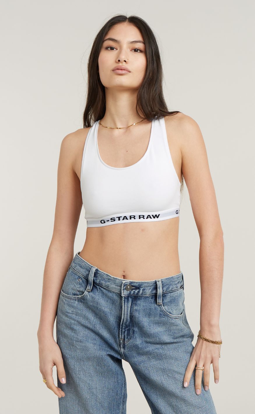 G-STAR Top - Bralette wmn - White